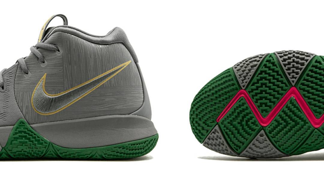 篮球鞋, 球鞋, 实战篮球鞋 - 耐克 Nike Kyrie 4 City Guardians 灰绿 实战篮球鞋 943806-001