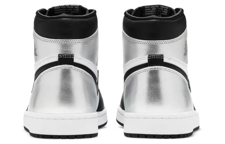 乔丹 Air Jordan 1 High OG Retro “Silver Toe” 中帮 黑银脚趾 CD0461-001