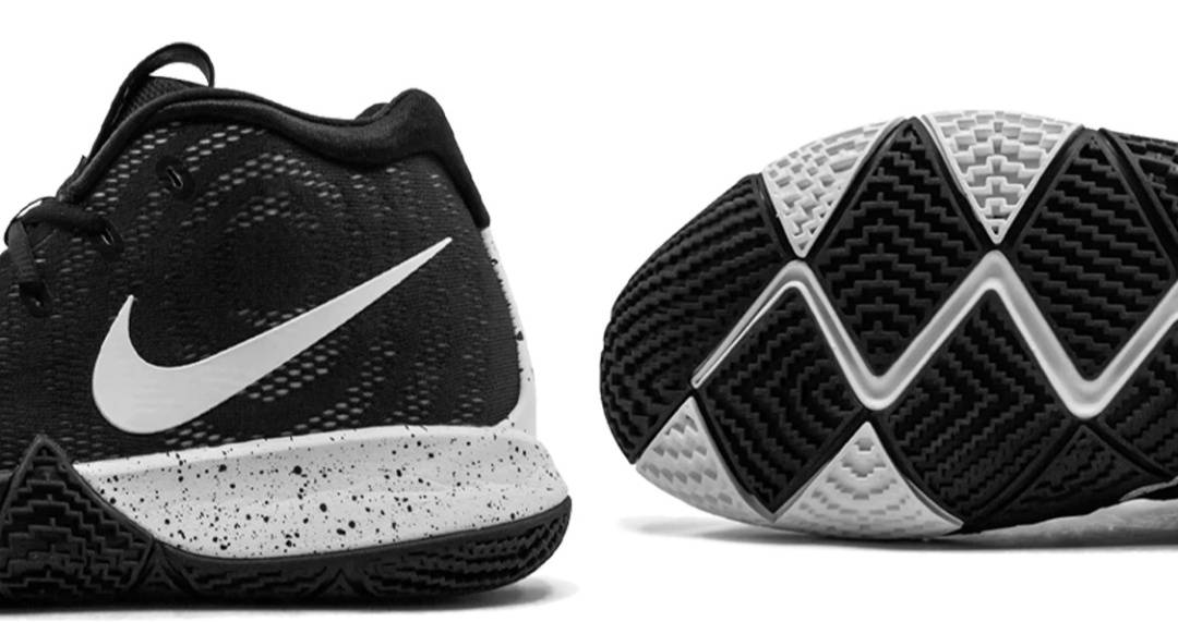 篮球鞋, 球鞋, 实战篮球鞋 - 耐克 Nike Kyrie 4 欧文4 黑白 实战篮球鞋 AV2296-001
