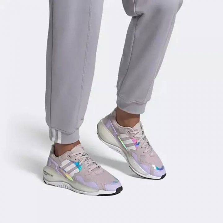 adidas Originals - 阿迪达斯 adidas originals Zx Alkyne W女款 紫白 FY5384