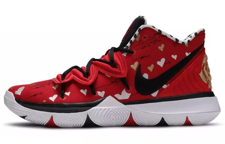 耐克 Nike x Sneakerroom Kyrie 5 “i Love You Mom” 红色 爱心 实战篮球鞋 CU0677-600