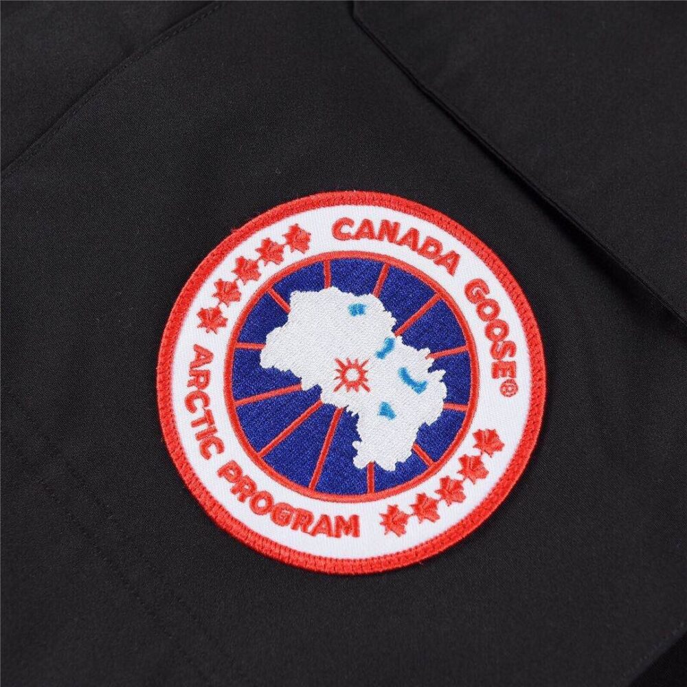 canada goose 加拿大鹅  08远征款 中长款羽绒服 黑色