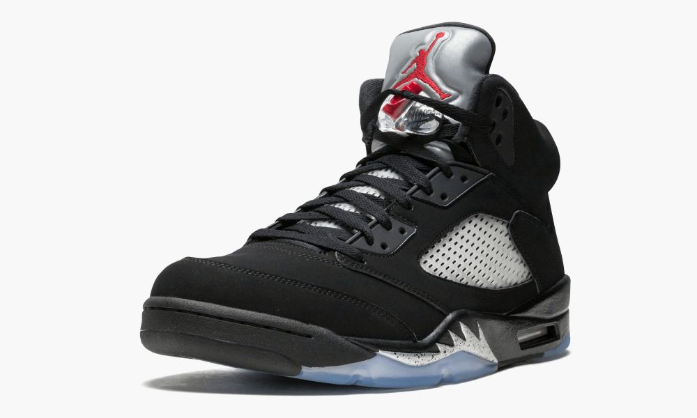 乔丹 Nike Air Jordan 5 Retro METALLIC黑银钩子845035 003 “METALLIC” AJ5 实战篮球鞋
