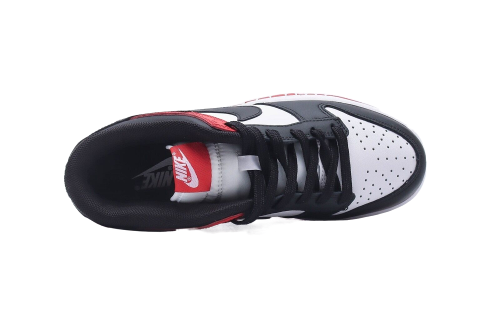 耐克 Nike Dunk Low 运动板鞋 黑白红 D07412