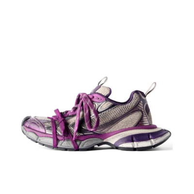 Balenciaga巴黎世家 3XL 网布 舒适 低帮 老爹鞋 紫色 734731W3XL51269