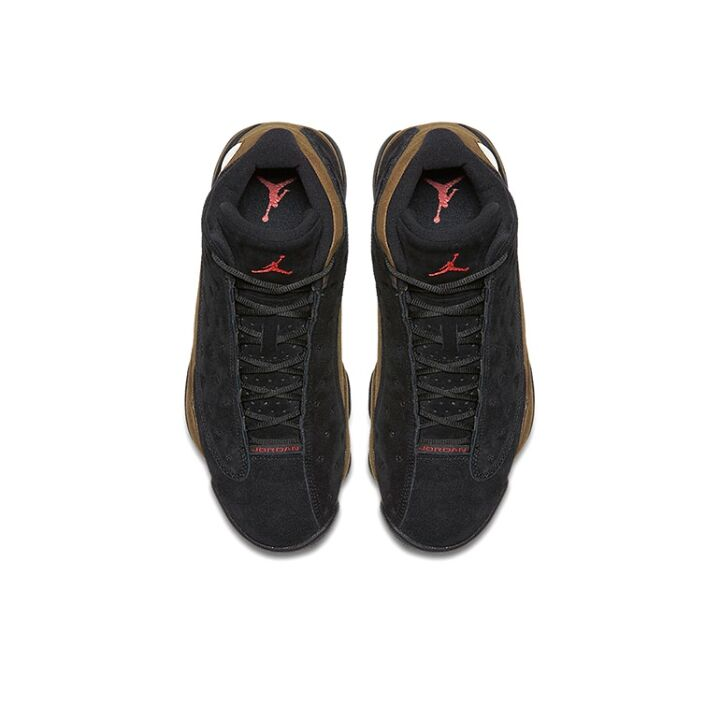 Jordan Air Jordan 13 Retro Olive 高帮 篮球鞋 男女同款 橄榄绿 414571-006