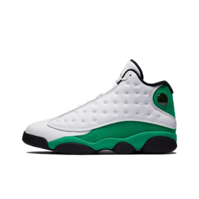 Jordan Air Jordan 13 retro “lucky green” 拼接 高帮 篮球鞋 男女同款 翠绿冷白 DB6537-113