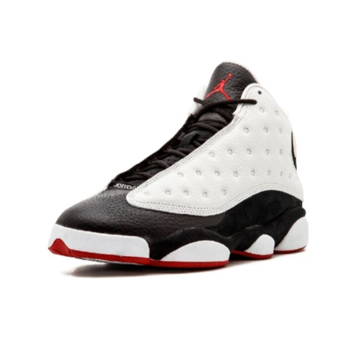 Jordan Air Jordan 13  高帮 篮球鞋  白黑 2013 309259-104