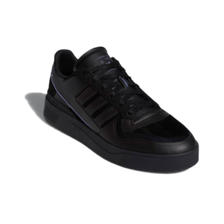 adidas originals FORUM Tech Boost 低帮 板鞋 男女同款 黑色 Q46358