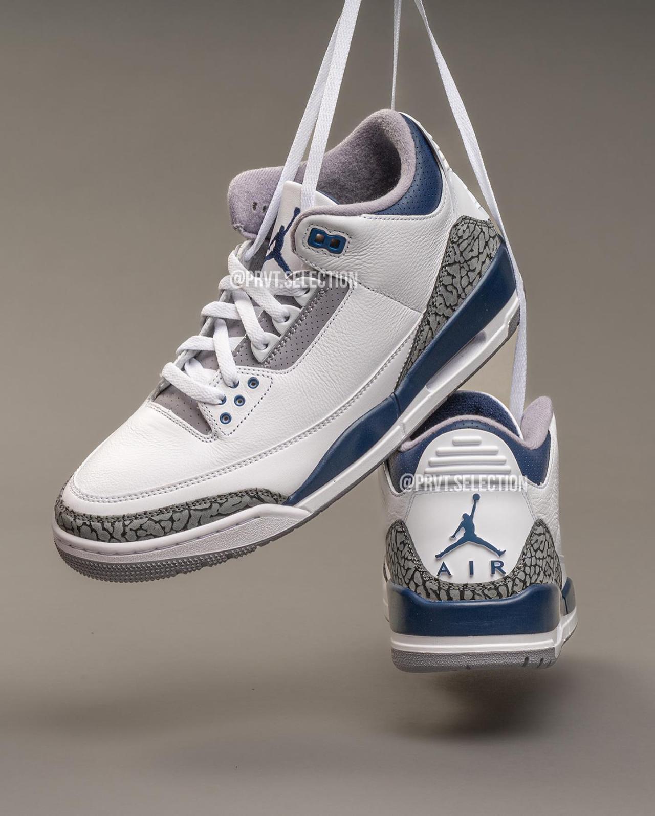 Midnight Navy, CT8532-140, AJ3, AJ, Air Jordan 3 - 今年年底发布的AJ3鞋款是否值得期待？请您评分！