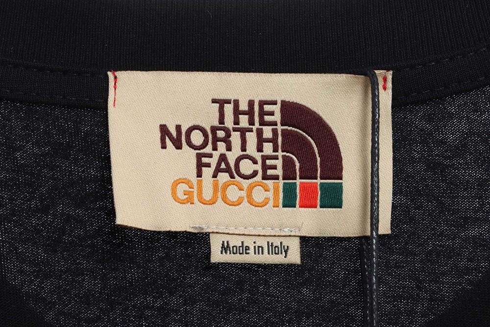 Gucci联名North Face多彩印花短袖TSK1