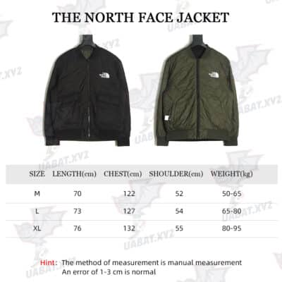 The North Face 22FW 双面穿葫芦纹棉服外套
