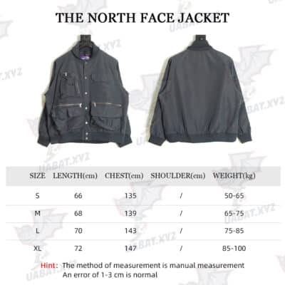 THE NORTH FACE 紫色标签多口袋功能性复古工作夹克 TSK1
