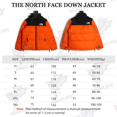 The North Face 1996 羽绒服 5s 版 TSK3