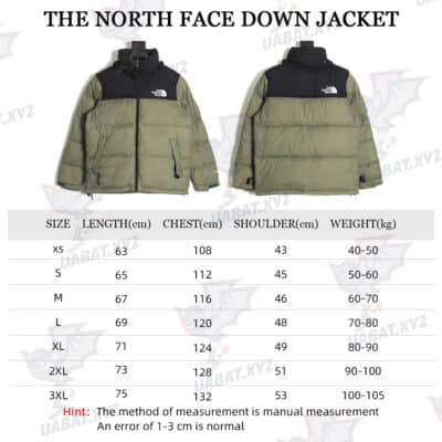 The North Face 1996 羽绒服 5s 版 TSK5