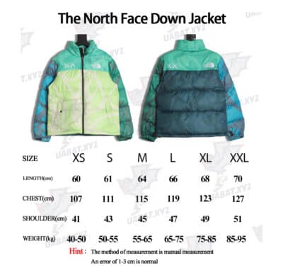 The North Face KAWS 联名 1996 美版羽绒服 TSK3