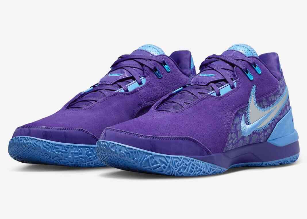 篮球鞋, 球鞋, RO, Nike Zoom LeBron NXXT Gen, Nike - 2024年春季发布 Nike LeBron NXXT Gen “蓝色峰湖黄蜂”