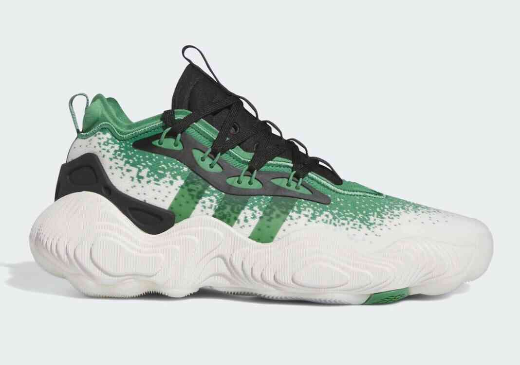 运动鞋, 篮球鞋, 球鞋, adidas Trae Young 3, adidas - 2023年12月，adidas Trae Young 3 “Preloved Green” 正式发售
